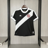Camisa Vasco I 24/25 Kappa - Preto+Branco - (Feminina)